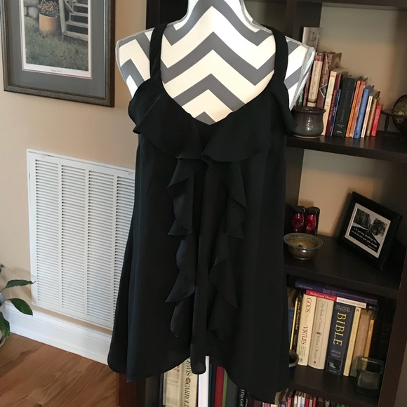 Maurices Tops - Maurices Size Medium Hi Low Black Top